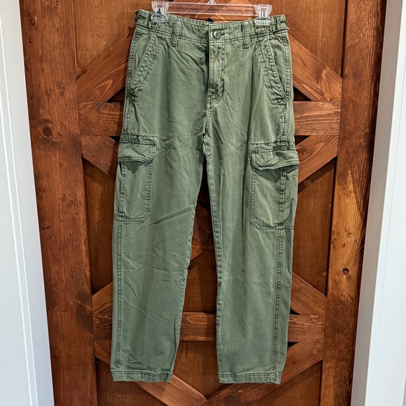 Cotton On Olive Cargo Pants for Men Size 28x32 smoke free home - Picture 1 of 9